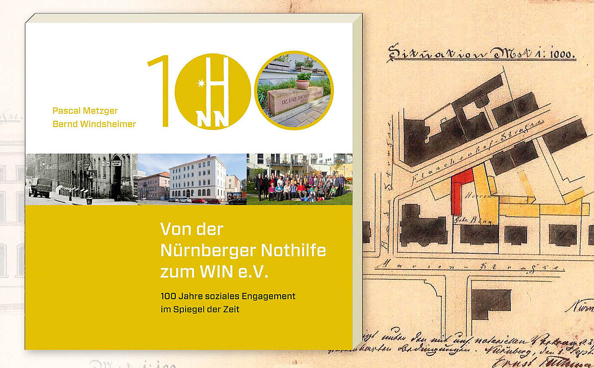 Cover der Publikation "Von der Nürnberger Nothilfe zum WIN e.V." (2024)